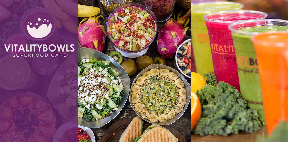 Vitality Bowls Smoothie Bowls and Smoothies Vitality Bowls