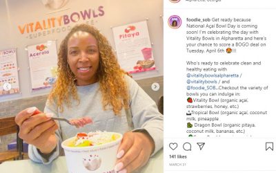 @foodie_sob Posts About Vitality Bowls on Instagram