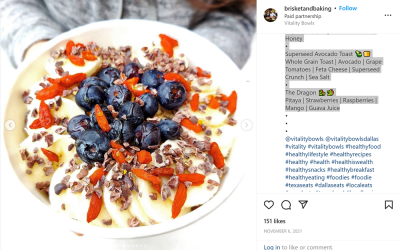 @brisketandbaking Posts About Vitality Bowls