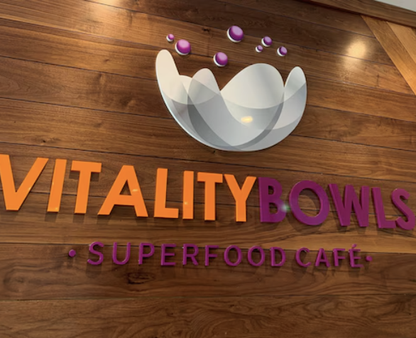 Vitality Bowls Opens Today with Health-Focused Fare