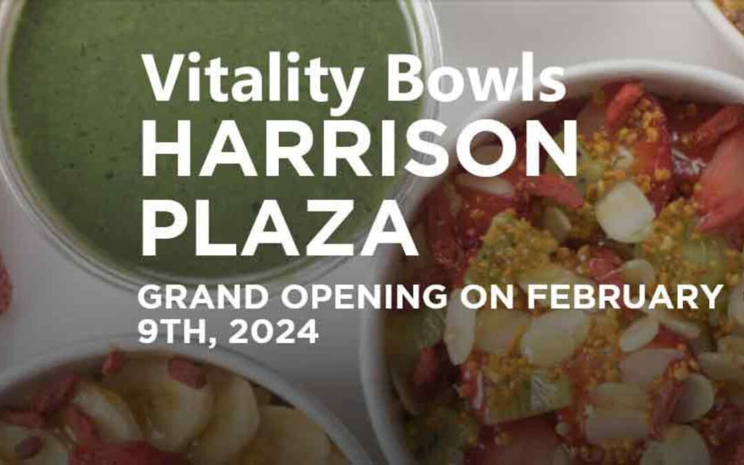 Get Bowled Over: First Vitality Bowls Cafe in NJ Opens in Harrison, NJ