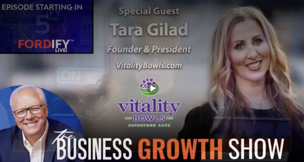 Tara Gilad on the Business Growth Show